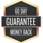 60 DAY GUARANTEE MONEY BACK